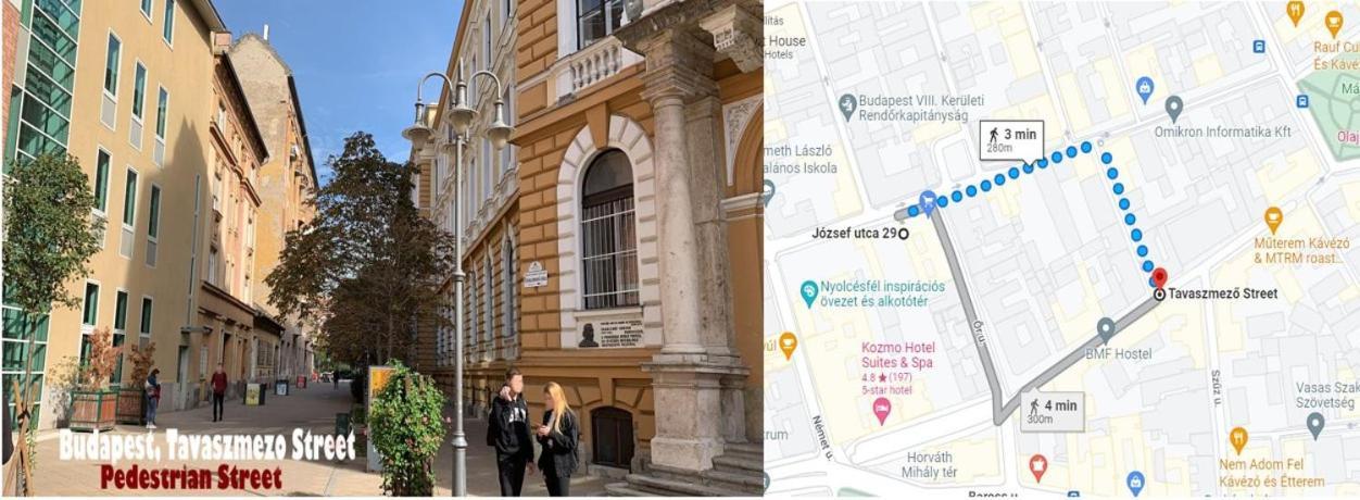 New Blue Danube Apartment With Balcony And Parking ブダペスト エクステリア 写真